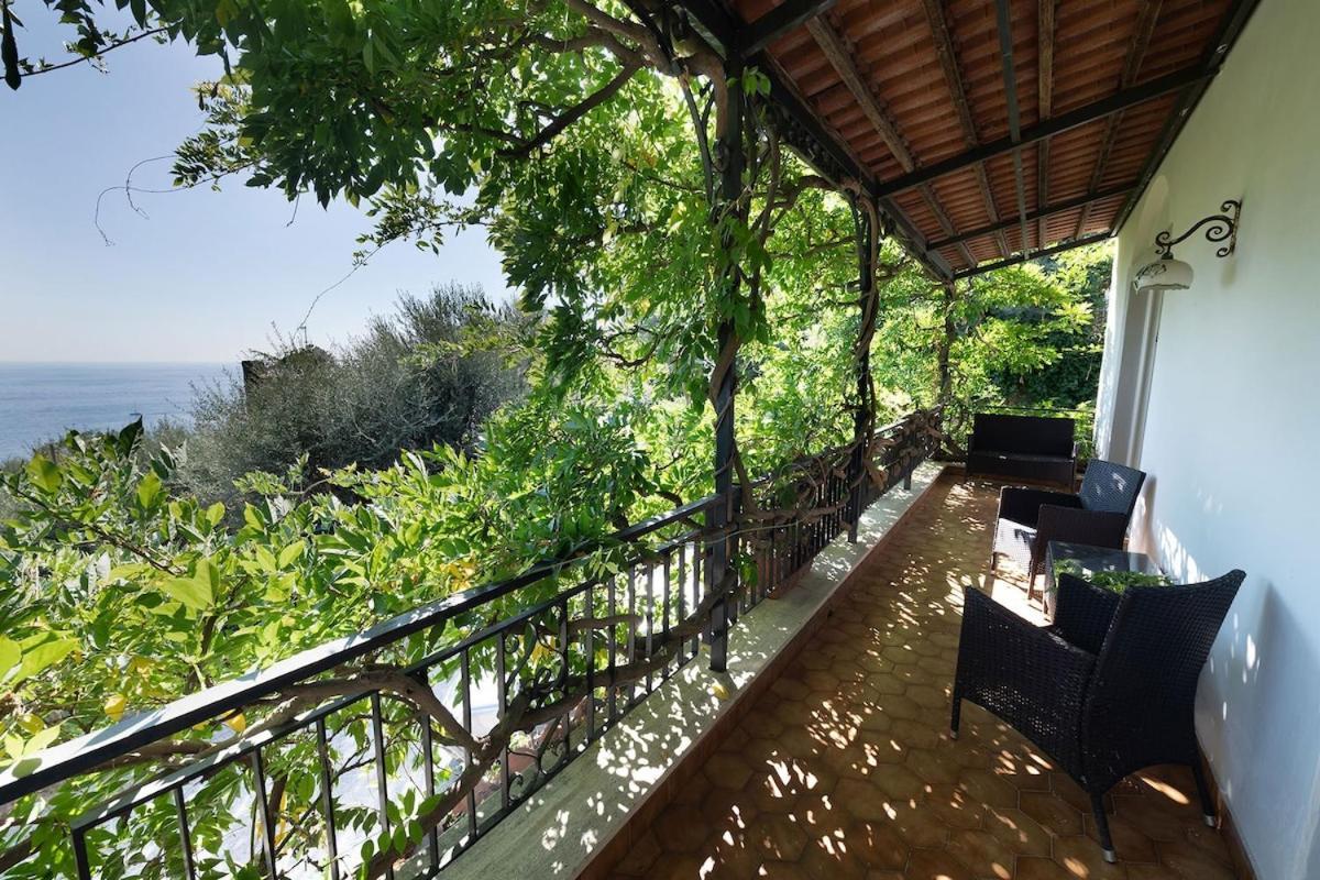 Villa Marinella Close To The Sea With Private Pool Nerano Exterior photo