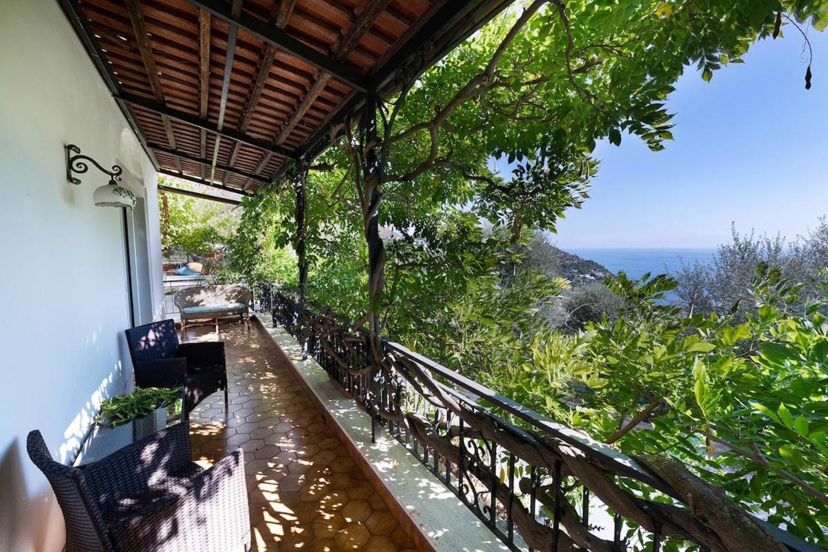 Villa Marinella Close To The Sea With Private Pool Nerano Exterior photo