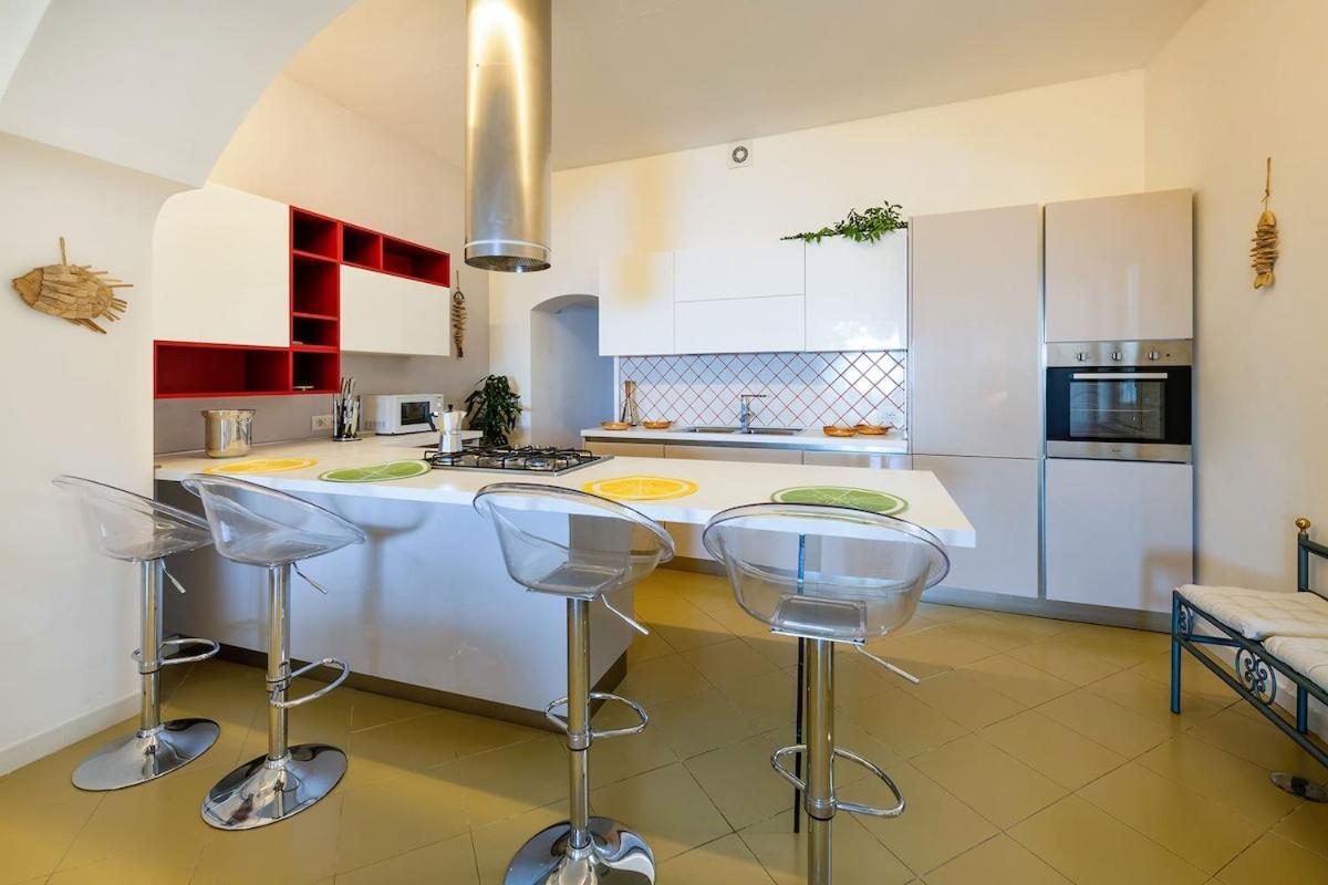 Villa Marinella Close To The Sea With Private Pool Nerano Exterior photo
