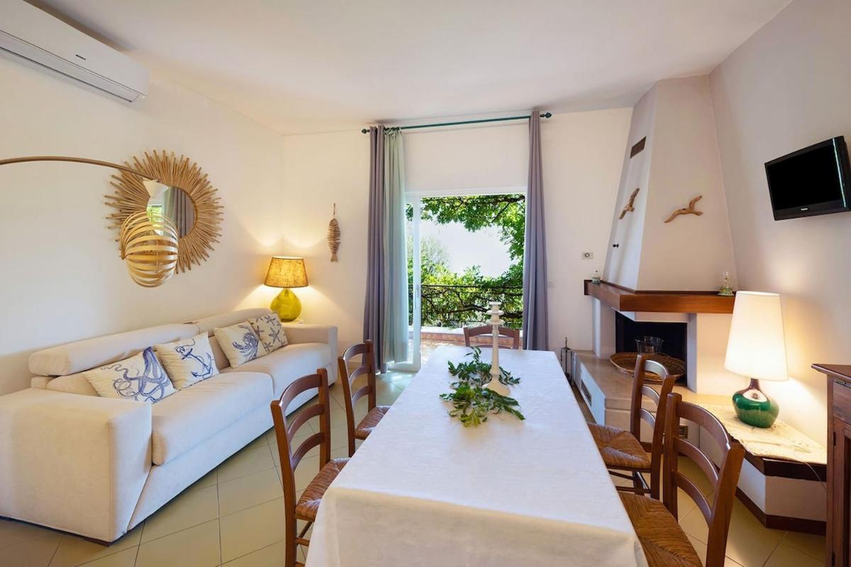 Villa Marinella Close To The Sea With Private Pool Nerano Exterior photo