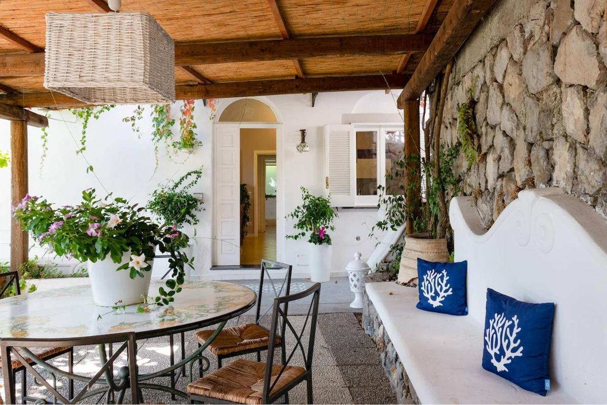 Villa Marinella Close To The Sea With Private Pool Nerano Exterior photo