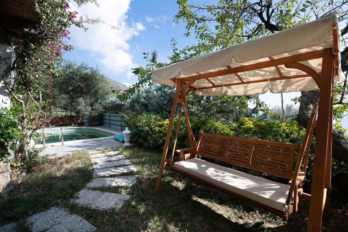 Villa Marinella Close To The Sea With Private Pool Nerano Exterior photo